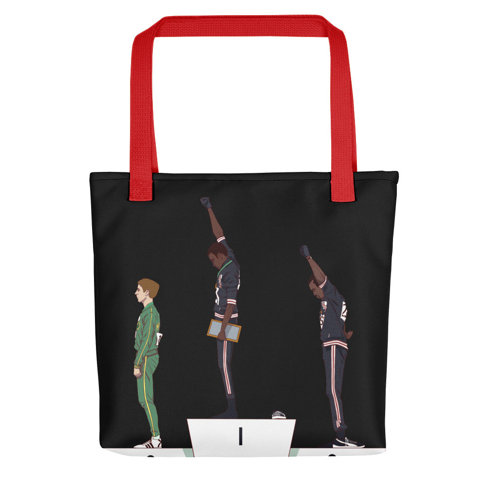 1968 Olympics Black Power Tote bag